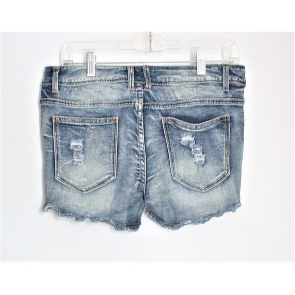 Blue Faith Denim Shorts Cut Offs Size 11/12 - Picture 1 of 3